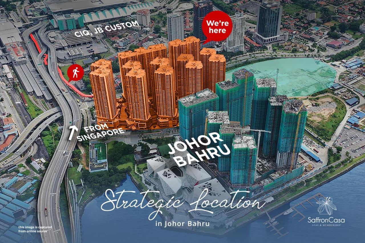 Apartamento SaffronCasa JB Johor Bahru Exterior foto